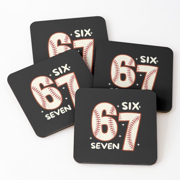 Item preview, 67 Baseball Six Seven Number Graphic designed and sold by miaa-artistshop.
