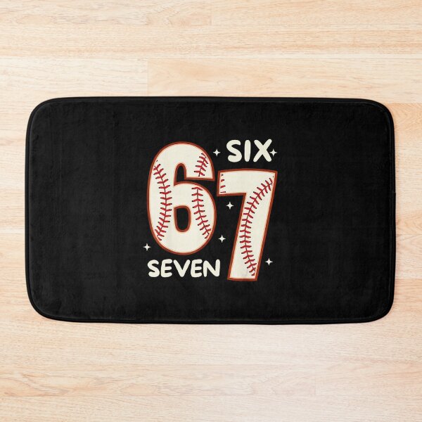 Item preview, 67 Baseball Six Seven Number Graphic designed and sold by miaa-artistshop.