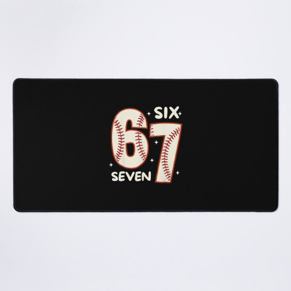 Item preview, 67 Baseball Six Seven Number Graphic designed and sold by miaa-artistshop.