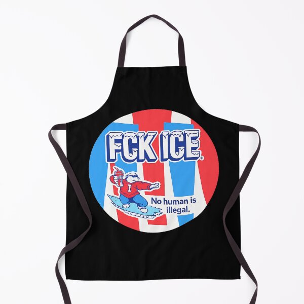 Item preview, FCK ICE - No human is illegal designed and sold by DIRTYDUNNZ.