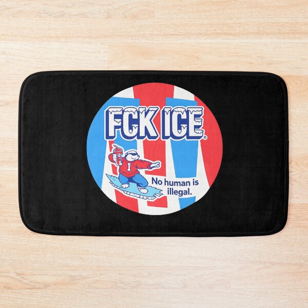 Item preview, FCK ICE - No human is illegal designed and sold by DIRTYDUNNZ.