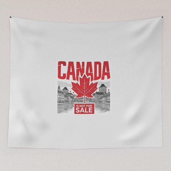 Item preview, Canada Is Not For Sale - Maple Leaf designed and sold by LifeParody.