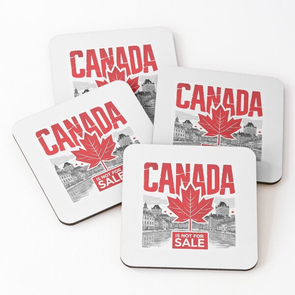 Item preview, Canada Is Not For Sale - Maple Leaf designed and sold by LifeParody.