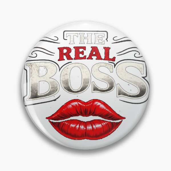 Item preview, The Real Boss & The Boss Funny Couple Valentine’s Day Design designed and sold by AlienTechs.