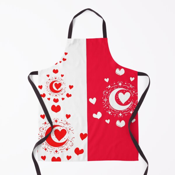 Aperçu de l'œuvre Forme de cœur en blanc et rouge créée et vendue par KwangCB.