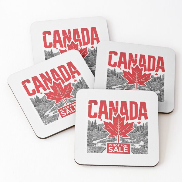 Item preview, Canada Is Not For Sale - Maple Leaf designed and sold by LifeParody.