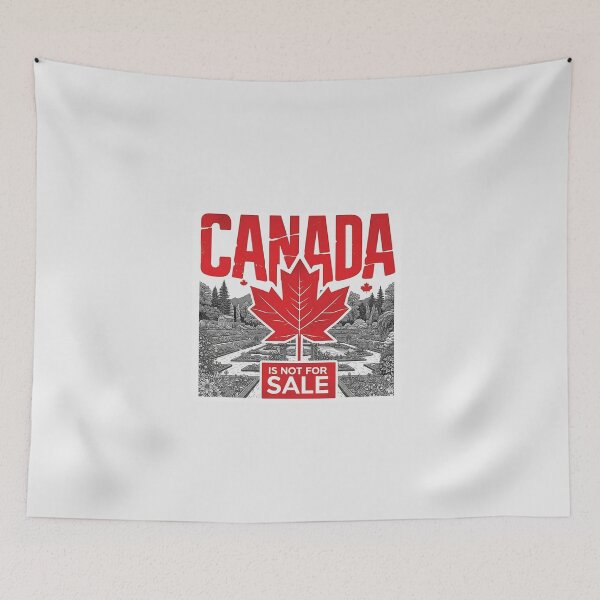 Item preview, Canada Is Not For Sale - Maple Leaf designed and sold by LifeParody.