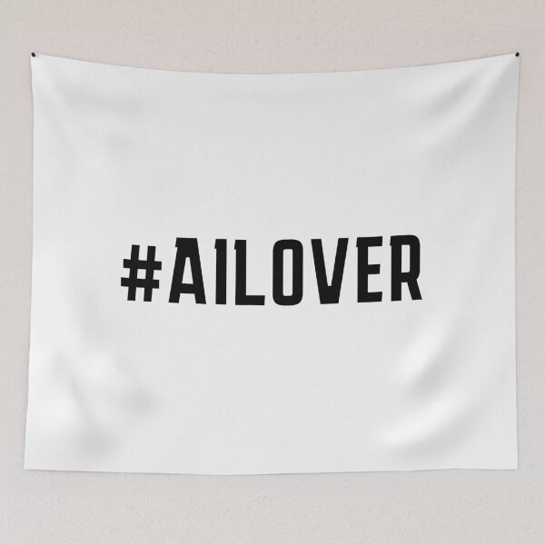 Item preview, AI Lover Typography Design | Artificial Intelligence Enthusiast Gift | Tech Aesthetic Future Art designed and sold by JonathanP514.