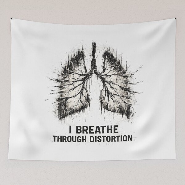 Item preview, I breathe through distortion designed and sold by BassdScho.