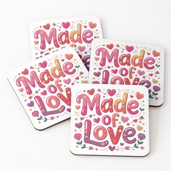 Item preview, Made of love designed and sold by nimmitrends.