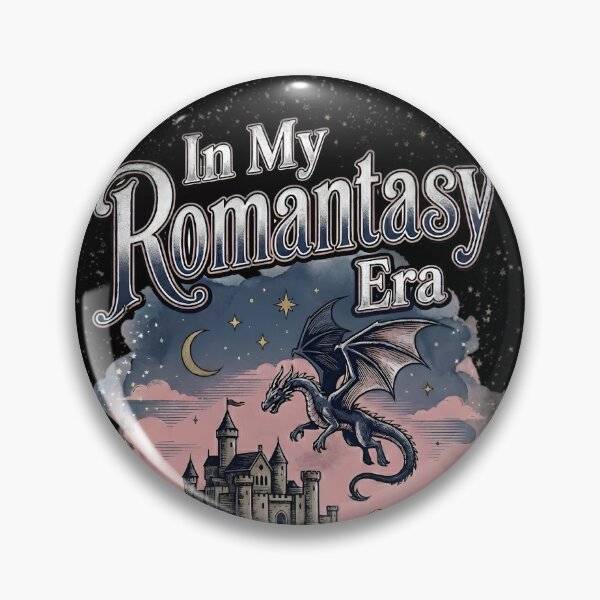 Item preview, n My Romantasy Era" - Vintage Mystical Dragon & Castle Illustration designed and sold by auxincaftan0o.