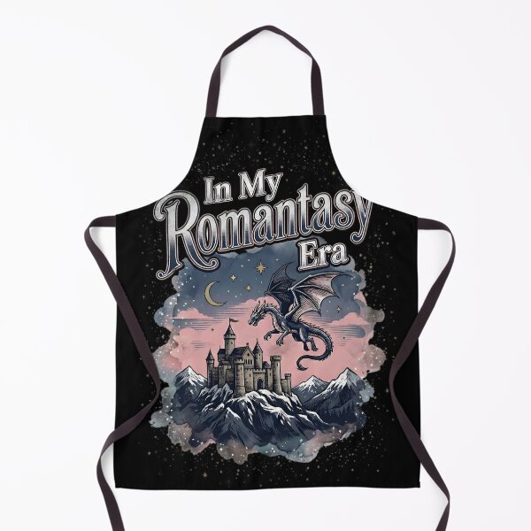 Item preview, n My Romantasy Era" - Vintage Mystical Dragon & Castle Illustration designed and sold by auxincaftan0o.