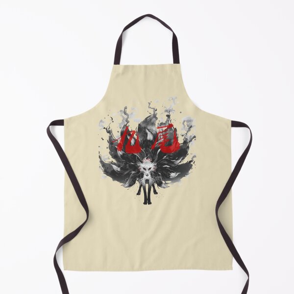 Item preview, Nine-tailed fox ( Fantasy species,Beast god ), Japanese art designed and sold by カイトラボ.