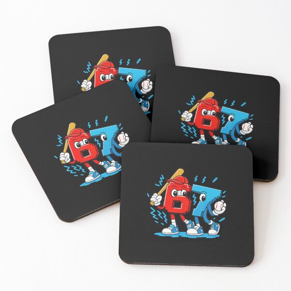 Item preview, 67 Funny Baseball Cartoon Number Graphic designed and sold by miaa-artistshop.