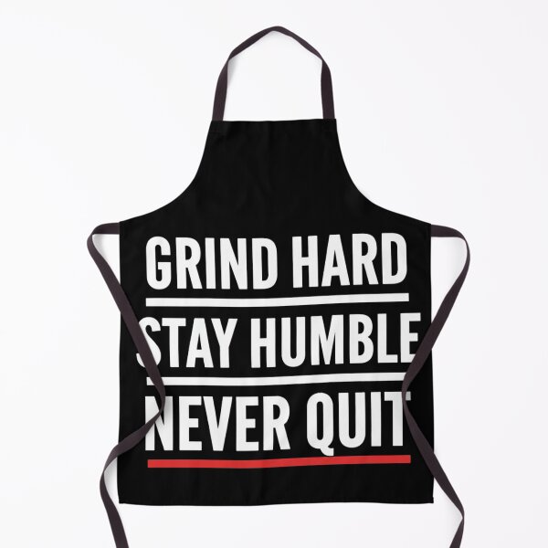 Item preview, Grind Hard Stay Humble Never Quit Hoodie | Gym Discipline Motivation Shirt designed and sold by StoicStandards.