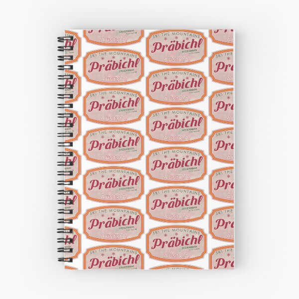 Item preview, Präbichl, Austria, Steiermark, Ski, textured skiing badge designed and sold by Wanderful-roads.