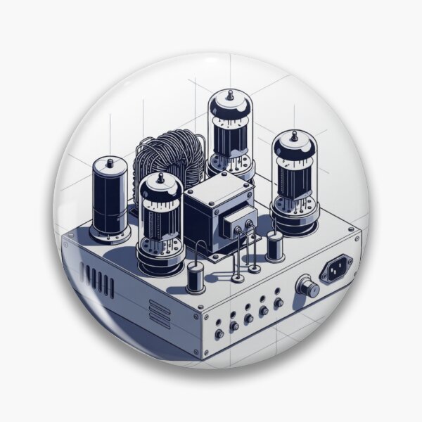 Item preview, Vintage Vacuum Tube Amplifier - Warm Sound Only designed and sold by mAXiBoOM.