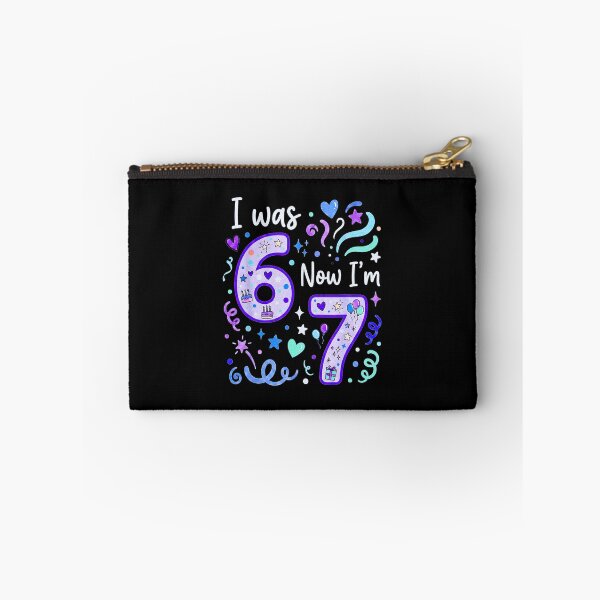 Item preview, I was 6 Now I’m 7 7th Birthday Funny Kids Numbers Design designed and sold by gladysenglish.