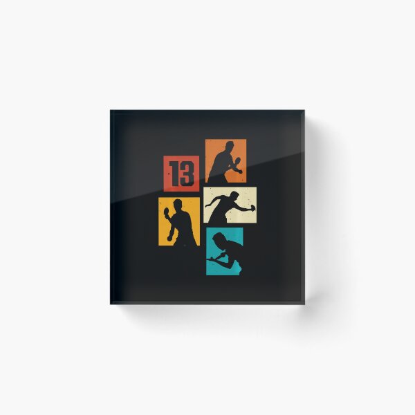 Item preview, 13 Table Tennis Player Birthday Graphic designed and sold by WayTBeenkenArt.