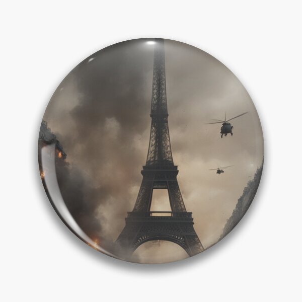 Item preview, Eiffel Apocalypse designed and sold by PixelVibe782.