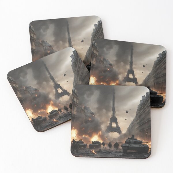 Item preview, Eiffel Apocalypse designed and sold by PixelVibe782.