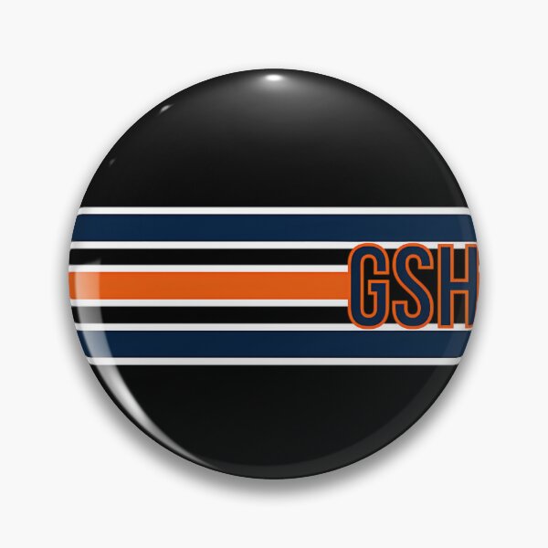 Item preview,  Chicago Bears Inspired Gsh Stripes designed and sold by vividstore99.