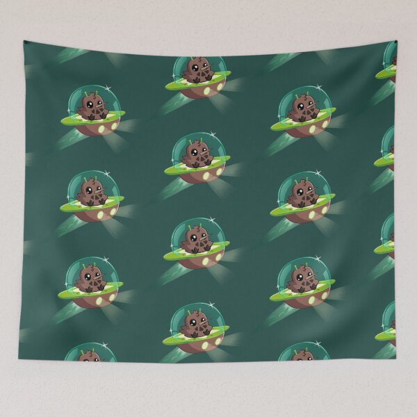 Item preview, Kiwi Bird Alien UFO (lights) designed and sold by PinkRhino24.