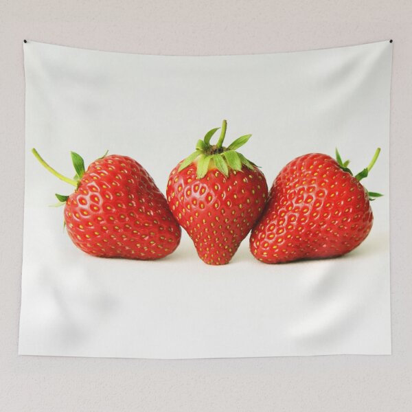 Item preview, Three Strawberries On White designed and sold by Alan Harman.