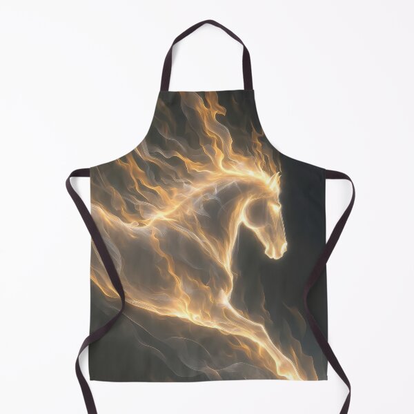 Item preview, Flaming Equine Spirit (image size 7840x11680) designed and sold by Digital-Davinci.