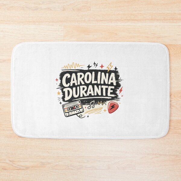 Item preview, Carolina Durante – Indie Rock Typography designed and sold by Mukesh Saxena.