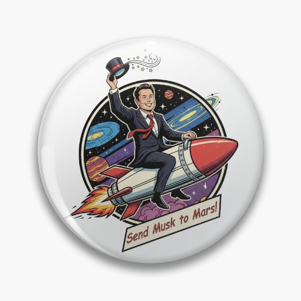 Item preview, Send Elon to Mars designed and sold by Awkward.Inc.