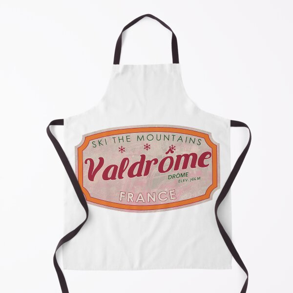 Item preview, Valdrôme, Francia, Drôme, Esquí, insignia de esquí texturizada designed and sold by Wanderful-roads.