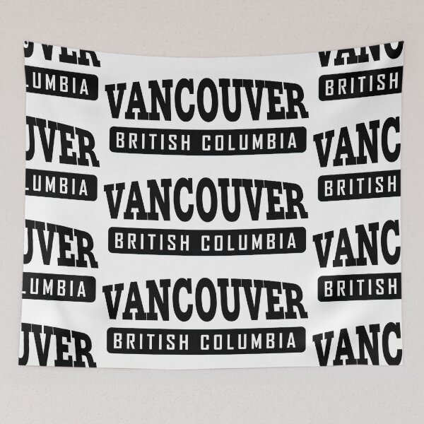 Item preview, VANCOUVER BC APTOS AGENCY DARK ON LIGHT design by Mistah Wilson designed and sold by The Street Sign Store.