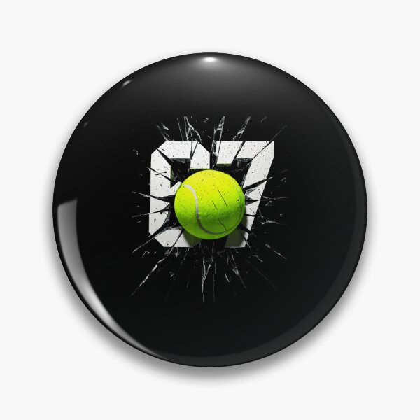Item preview, 67 Tennis Number Graphic Bold Sports Style designed and sold by WayTBeenkenArt.