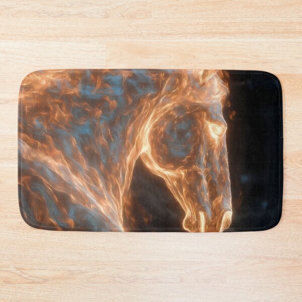 Item preview, Flaming Equine Spirit (image size 7840x11680) designed and sold by Digital-Davinci.