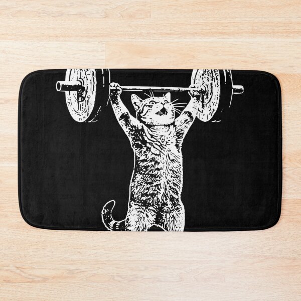 Item preview, Weight Lifting Gym Cat Deadlift Funny designed and sold by Maga Za.