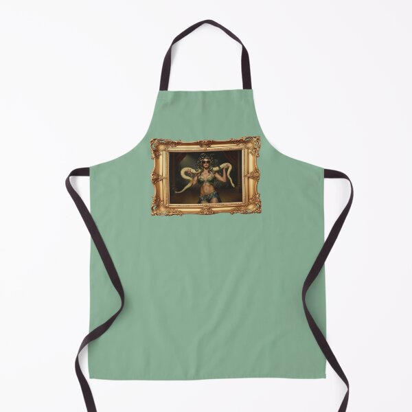 Item preview, Modern Medusa Gold Framed Painting designed and sold by GothicBohemian.