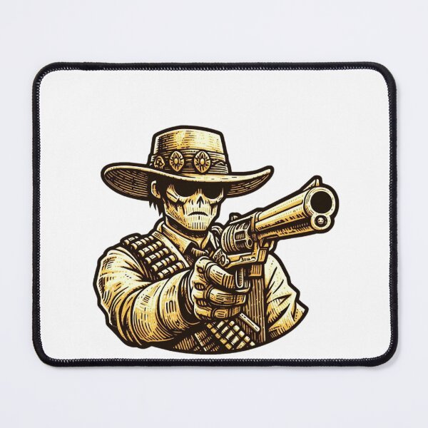 Item preview, western skeleton cowboy designed and sold by Gokhlayeh.