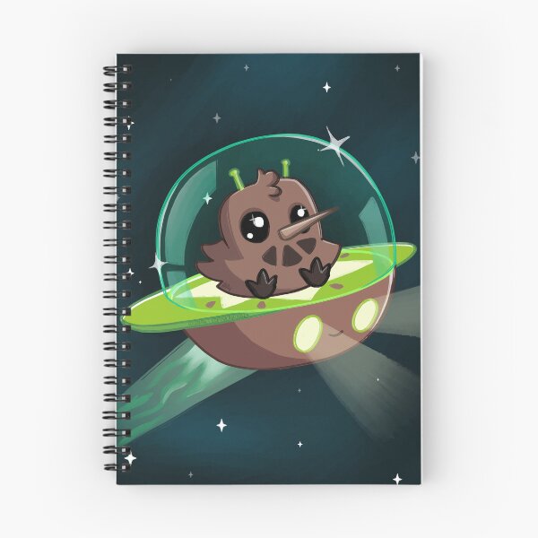Item preview, Kiwi Bird Alien in Space designed and sold by PinkRhino24.