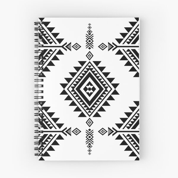 Item preview, Cool black and white native ethnic fabric pattern. designed and sold by Nengsang.