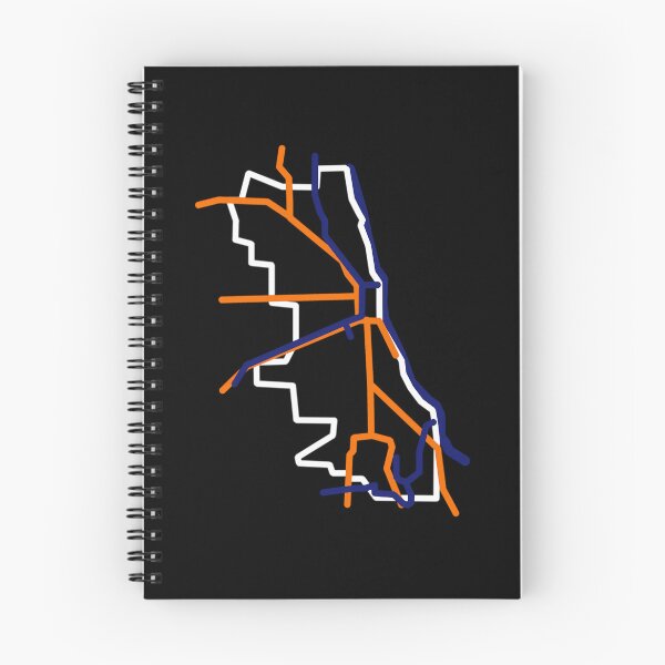 Item preview, Chicago Map Abstract Bears Colors designed and sold by GG4NDII.