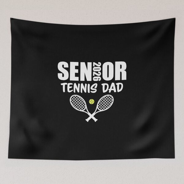 Item preview, SENIOR 2026 TENNIS DAD Team Support Graphic designed and sold by WayTBeenkenArt.