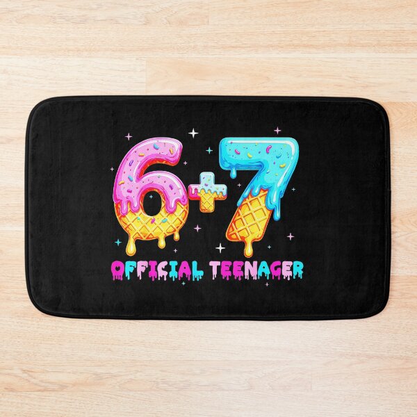 Item preview, 67 Official Teenager Six Seven Dripping Numbers Design designed and sold by gladysenglish.