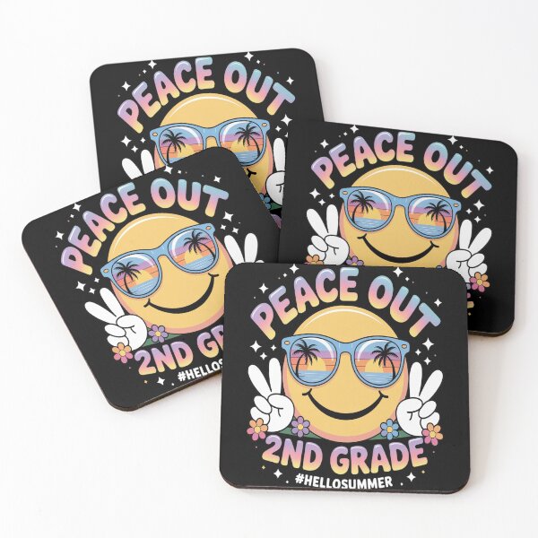 Item preview, Peace Out 2nd Grade Hello Summer Last Day Of School designed and sold by brinbotty.