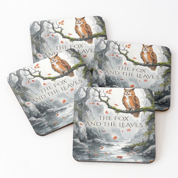 Item preview, The Fox and the Leaves Illustration designed and sold by 7She.