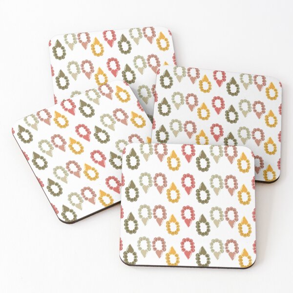 Item preview, Pearl beads of different colors.Hand drawn seamless pattern. designed and sold by TaniaArtDesign.