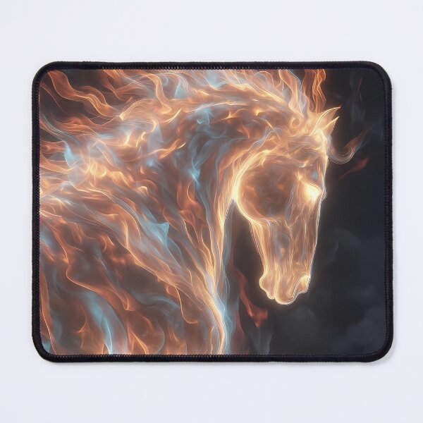 Item preview, Flaming Equine Spirit (image size 7840x11680) designed and sold by Digital-Davinci.