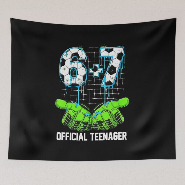 Item preview, 67 Official Teenager Six Seven Funny Numbers Design designed and sold by gladysenglish.