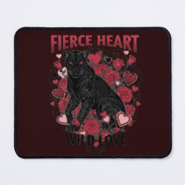 Item preview, Fierce Heart Wild Love Panther Valentine's Day designed and sold by zbigniewcz.