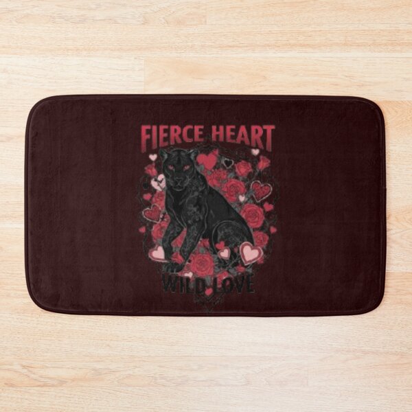 Item preview, Fierce Heart Wild Love Panther Valentine's Day  designed and sold by zbigniewcz.